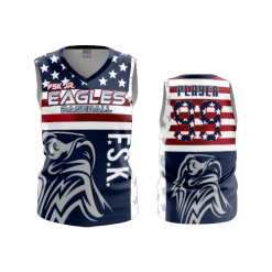 2385 FD Womens V-Neck Sleeveless FSK-EAGLES-2022