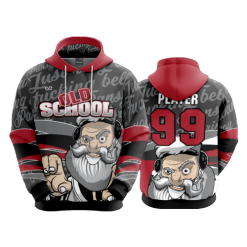 3353 FD Hoody POP-SLO-OLD-SCHOOL