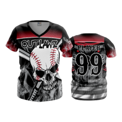 3352 FD Womens V-Neck POPSLO-OUTLAWZ