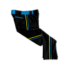 3381 CL BLACK CUSTOM BRAID MENS PANT POPSLO-RECKLESS