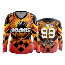 3393 FD Womens V-Neck Longsleeve IYAAYAS-REMAKE