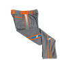 2124 CL CHARCOAL CUSTOM BRAID MENS PANT WILDTHINGS-2022-1