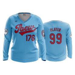 2683 FD Womens V-Neck Longsleeve IBEW-176-1