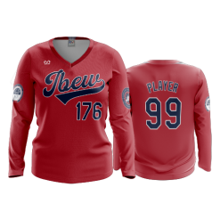 2683 FD Womens V-Neck Longsleeve IBEW-176-2