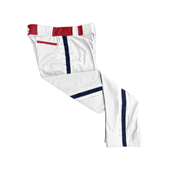 2683 CL WHITE CUSTOM BRAID MENS PANT IBEW-176-2