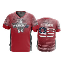 2847 FD Sport V-Neck MENS GOIN-COMMANDO-RED-1