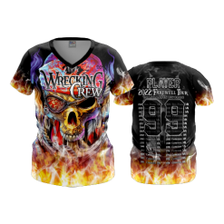 3389 FD Womens V-Neck WRECKING-CREW-2022