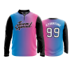 3387 FD Quarter Zip LS - Ribbed Collar - CL TOON-SQUAD-1