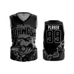 1945 FD Womens V-Neck Sleeveless YARD-DAWGS-1
