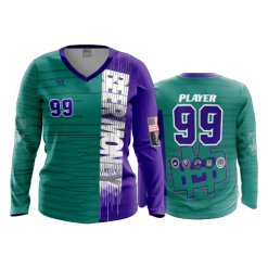 1592 FD Womens V-Neck Longsleeve BEER-MONEY-2022-1