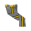 3385 CL CHARCOAL CUSTOM BRAID MENS PANT HORNETS-1