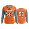 3394 FD Womens V-Neck Longsleeve NA-DONKEY-BASKETBALL