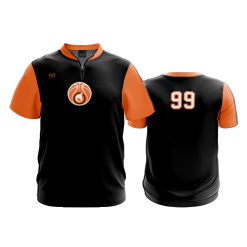 3394 FD Quarter Zip SS - Ribbed Collar - CL NA-DONKEY-BASKETBALL
