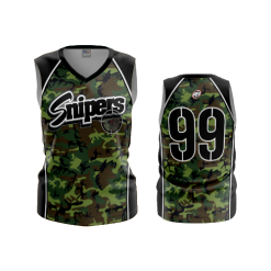 578 FD Womens V-Neck Sleeveless SNIPERS-1
