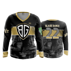 3398 FD Womens V-Neck Longsleeve BLAISE-GAMES-1