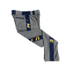 3397 CL CHARCOAL CUSTOM BRAID MENS PANT BULLDOGS-1
