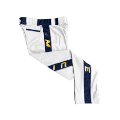 3397 CL WHITE CUSTOM BRAID MENS PANT BULLDOGS-2