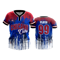 3400 FD WOMENS 2 BUTTON SCOOP NECK CL CHICANO-CUBS-1