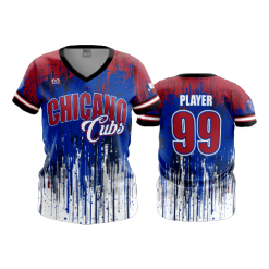 3400 FD Womens V-Neck CHICANO-CUBS-1