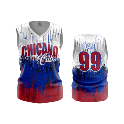 3400 FD Womens V-Neck Sleeveless CHICANO-CUBS-2