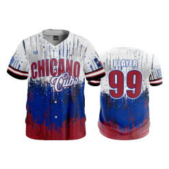 3400 FD ProTek Mens Full Button Down - CL CHICANO-CUBS-2