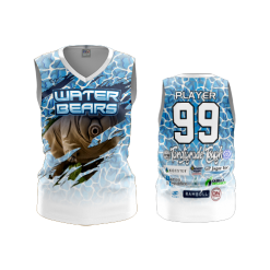 3142 FD Womens V-Neck Sleeveless WATER-BEARS-2022-2