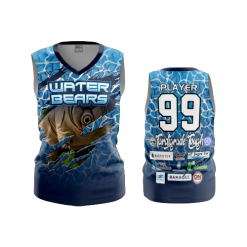 3142 FD Womens V-Neck Sleeveless WATER-BEARS-2022-1
