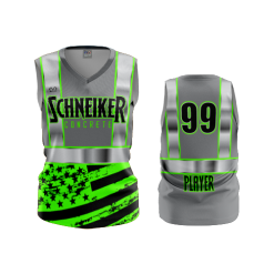 1472 FD Womens V-Neck Sleeveless SCHNEIKER-CONCRETE-2-FLO INK + $5