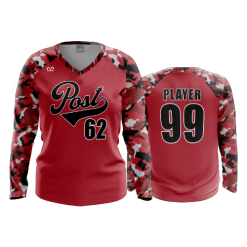 3367 FD Womens V-Neck Longsleeve CYBL-POST-62-SPIRIT