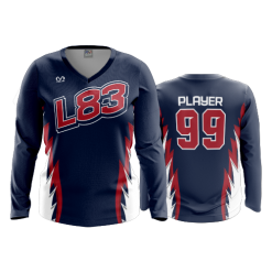 3414 FD Womens V-Neck Longsleeve LADY-83-1