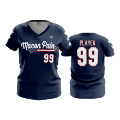 729 FD Womens V-Neck MACON-PAIN-1