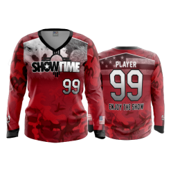 267 FD Womens V-Neck Longsleeve SHOWTIME-2022-1