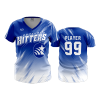 3361 FD Womens V-Neck CAVS-NATION-SOFTBALL-1