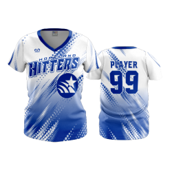 3361 FD Womens V-Neck CAVS-NATION-SOFTBALL-2