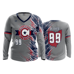 2701 FD Womens V-Neck Longsleeve CHILLICOTHE-ALLSTARS-2022-1