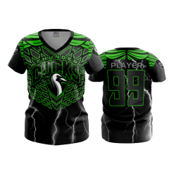 1615 FD Womens V-Neck THUNDER-DUCKS-2022