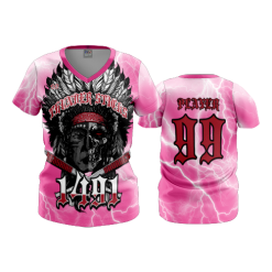 2993 FD Womens V-Neck THUNDER-STICKS-2022-1