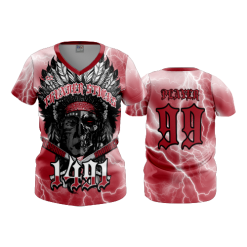 2993 FD Womens V-Neck THUNDER-STICKS-2022-2