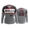 3415 FD Womens V-Neck Longsleeve RAGIN-BULLS-1