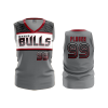 3415 FD Womens V-Neck Sleeveless RAGIN-BULLS-1