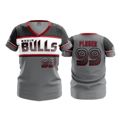 3415 FD Womens V-Neck RAGIN-BULLS-1