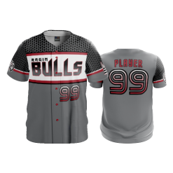 3415 FD ProTek Mens Full Button Down - CL RAGIN-BULLS-1
