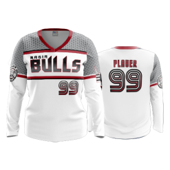 3415 FD Womens V-Neck Longsleeve RAGIN-BULLS-2