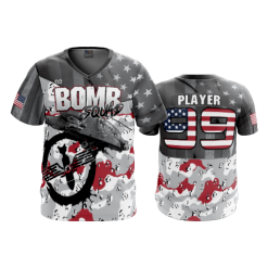 3412 FD Sport V-Neck MENS BOMBS-SQUAD-1