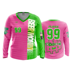1592 FD Womens V-Neck Longsleeve BEER-MONEY-2022-1