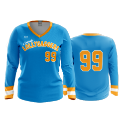 2289 FD Womens V-Neck Longsleeve LOLLYGAGGERS-1