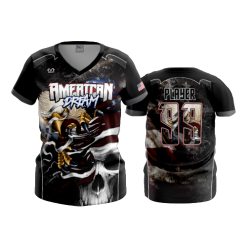 3409 FD Womens V-Neck AMERICAN-DREAM-1