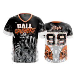 3418 FD Sport V-Neck MENS BALL-CRUSHERS-2