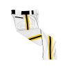 3420 CL WHITE CUSTOM BRAID MENS PANT NWO-2