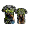 3410 FD Womens V-Neck TYR-1
